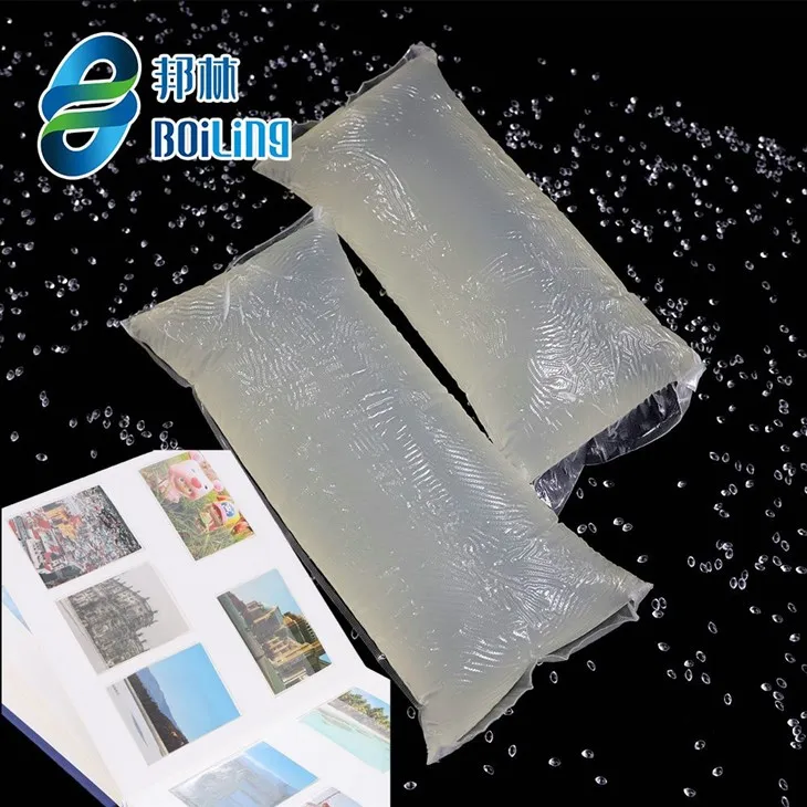 High Tack Hot Melt κόλλα για λάστιχο σελίδας άλμπουμ