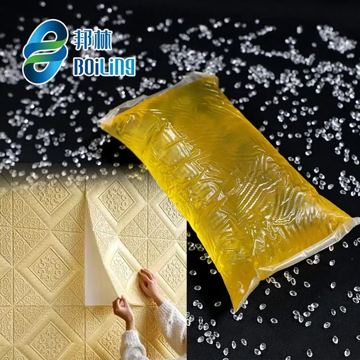 Κόλλα θερμής τήξης για πλακάκια τοίχου 3d αφρού