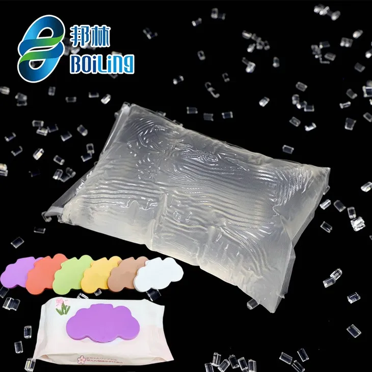 Κόλλα θερμής τήξης για καλύμματα υγρού σκουπίσματος