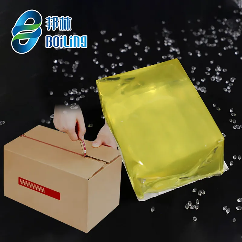 Αυτοκόλλητη κόλλα για χαρτοκιβώτιο Hot Melt